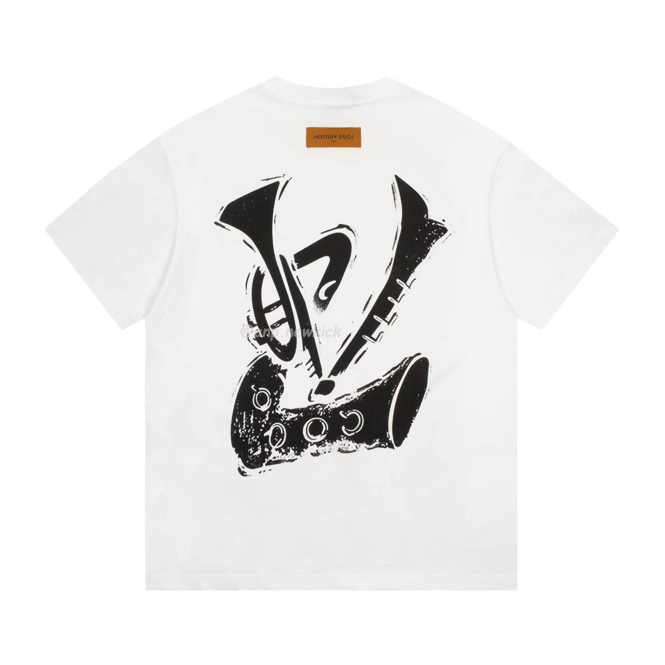 Louis Vuitton 23ss Instrument Short Sleeved T Shirt (2) - newkick.cc